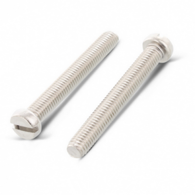 Винт с цилиндрической головкой, прямым шлицем и полной резьбой DIN 84/ГОСТ 1491-80