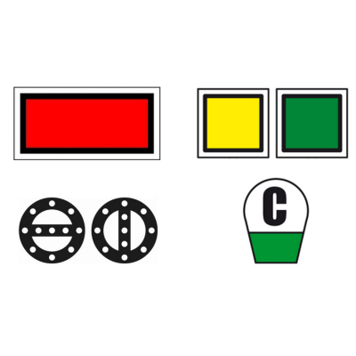 Знаки сигнальные переносные